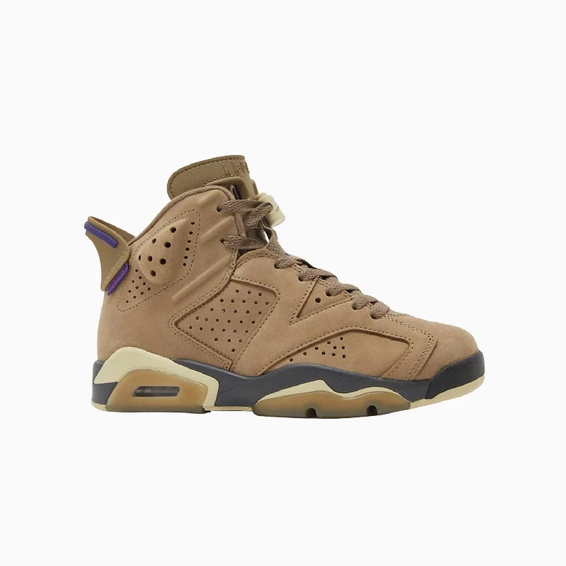 women shoes for trendy business events-Women's Air Jordan 6 Retro Gore-Tex "Brown Kelp"