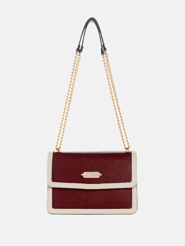 stylish handbags with vintage finishes -Cassey Color-Block Convertible Crossbody