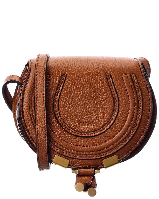 luxurious handbags with classic designs -Chloé Marcie Nano Leather Crossbody