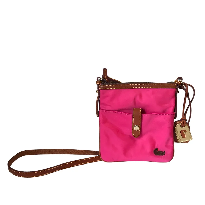 best handbags for professional working women -Crossbody Designer By Dooney And Bourke In Pink, Size:Medium