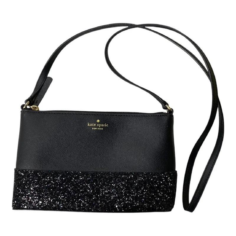 best handbags for trendy moms -Crossbody Designer By Kate Spade In Black, Size:Small