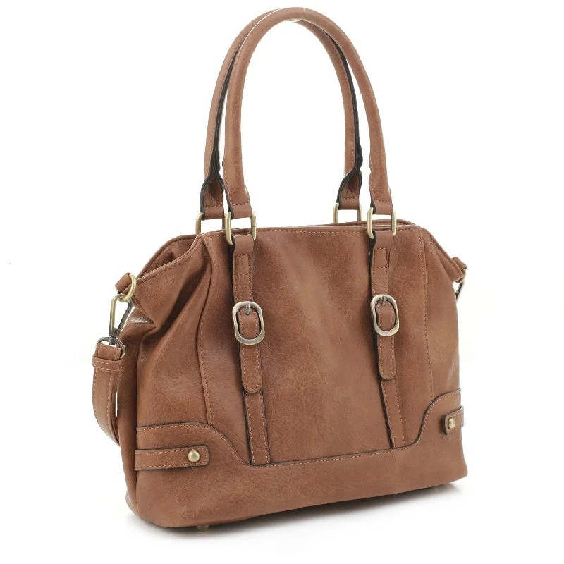 elegant handbags for all occasions -DSC31185LK Top Handle Concealed Carry Satchel/Crossbody