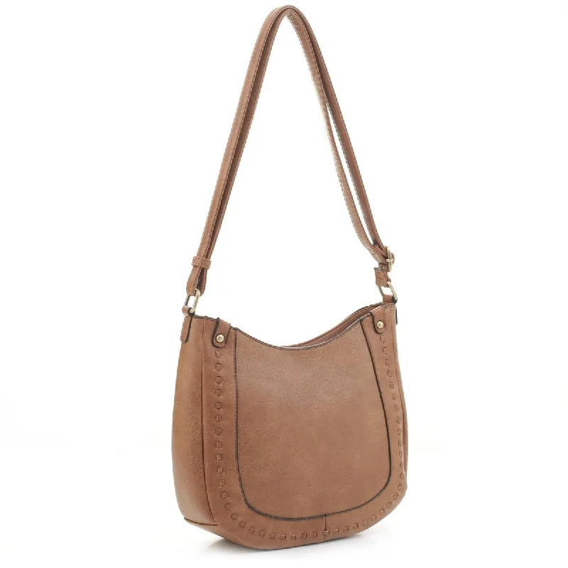 trendy handbags with elegant accents -DSC31186LK Concealed Carry Hobo Crossbody Bag