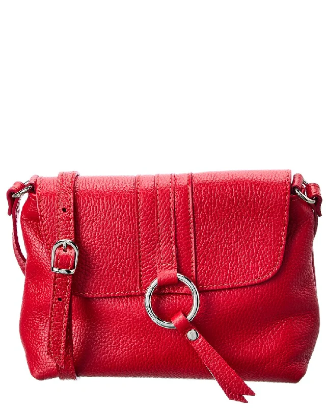 stylish handbags for everyday elegance -Italian Leather Crossbody