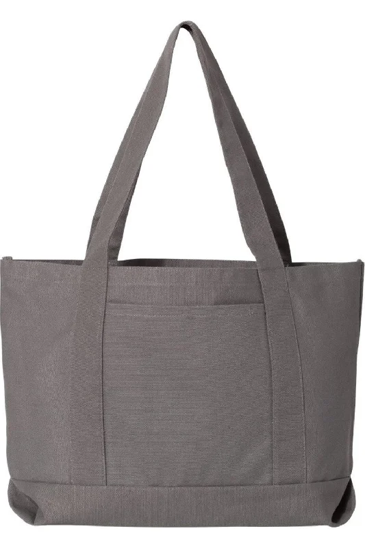 practical handbags for women who work -Liberty Bags Pigment-Dyed Premium Canvas Tote