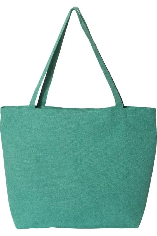 elegant handbags with unique touches -Liberty Bags Pigment-Dyed Premium Canvas Tote