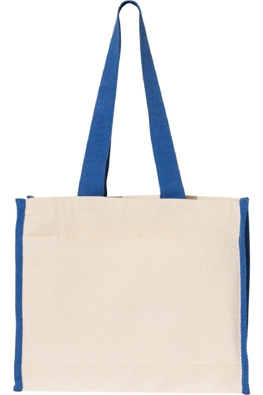 versatile handbags for working women -Q-Tees 14L Tote with Contrast-Color Handles