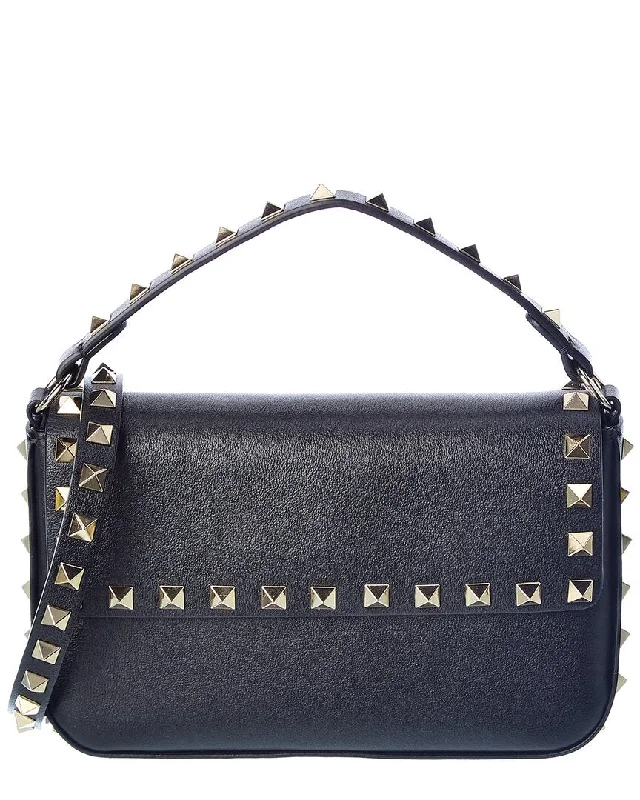 affordable handbags for busy professionals -Valentino Rockstud Leather Crossbody