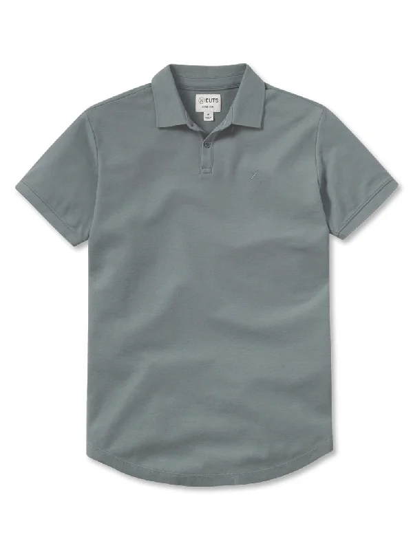 women’s business casual tops-Prestige Polo | Sage Signature-fit Pima Cotton